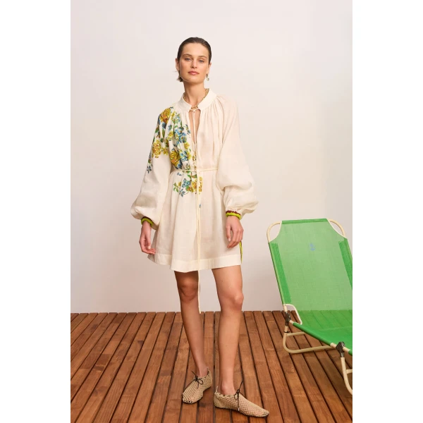 Alemais Phyllis Mini Dress, view 6