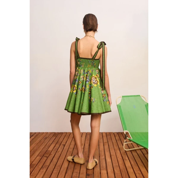 Alemais Phyllis Mini Sundress Dress, view 4