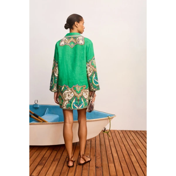 Alemais Porter Mini Dress, view 4
