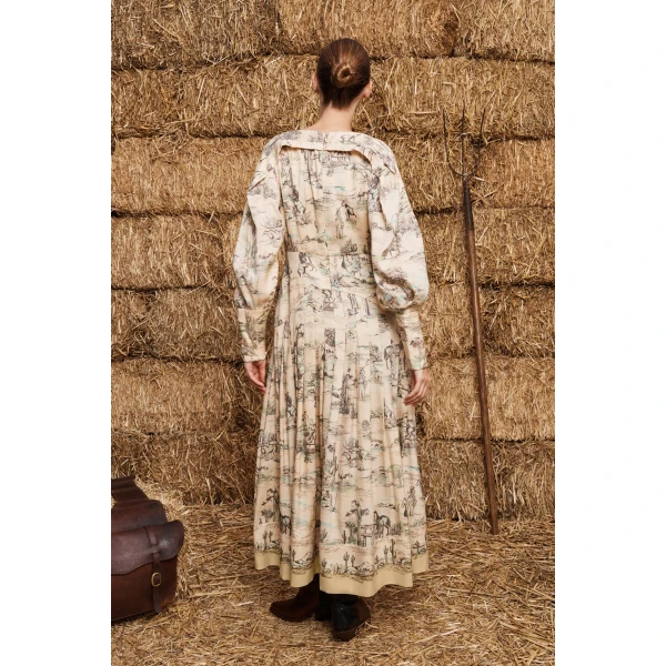Alemais Scout Midi Dress, view 4