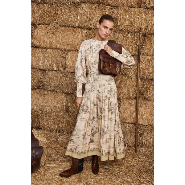 Alemais Scout Midi Dress, view 6