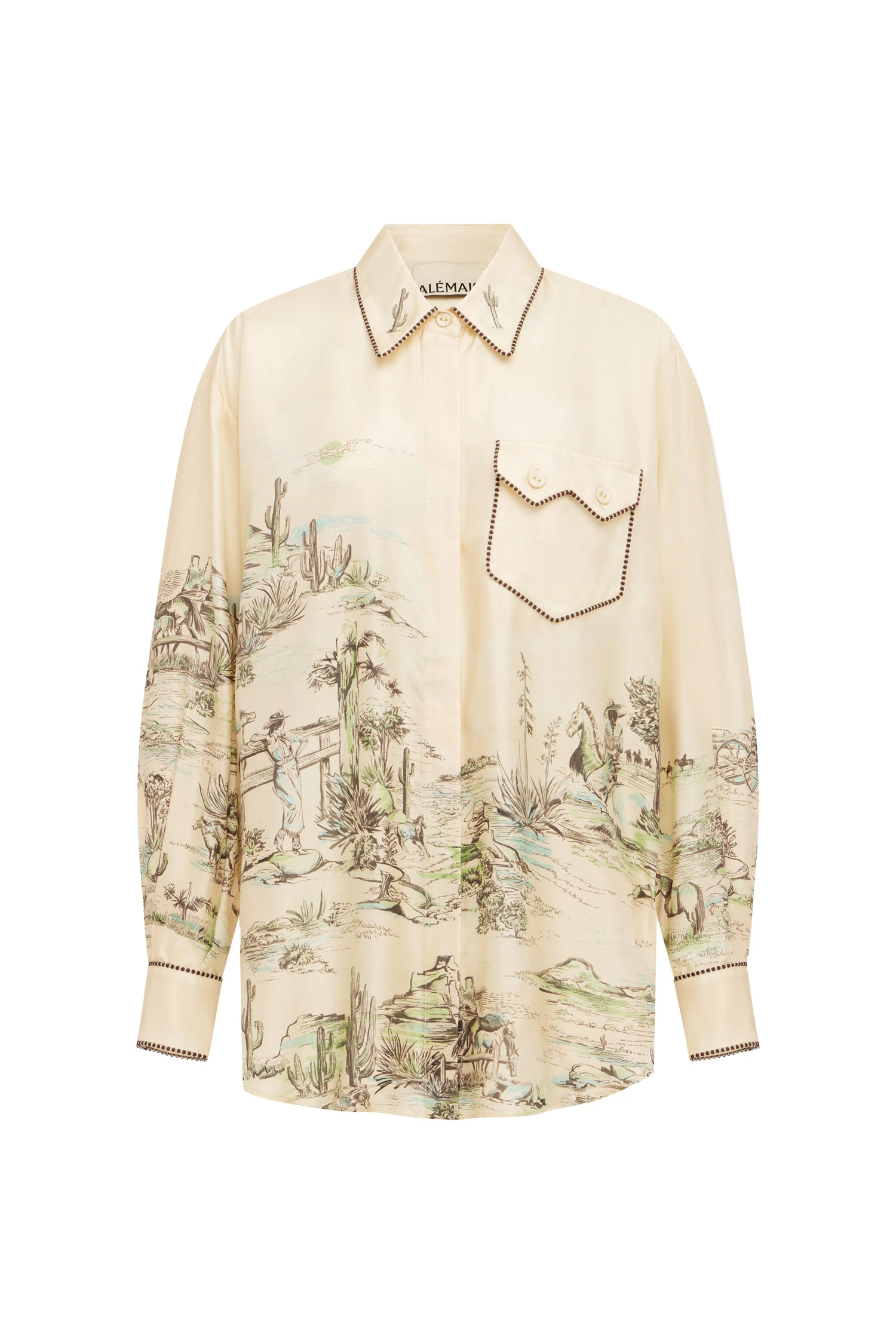 Scout Shirt by Alemais - Tops Alemais Scout Shirt