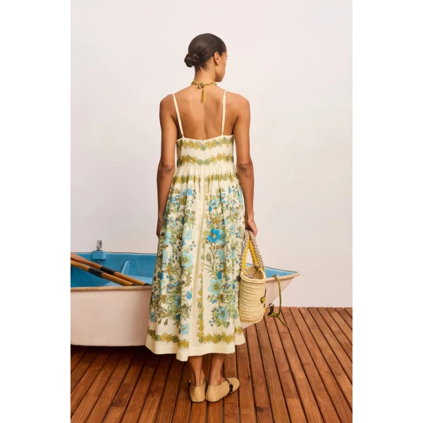 Alemais Sophia Midi Dress, view 4