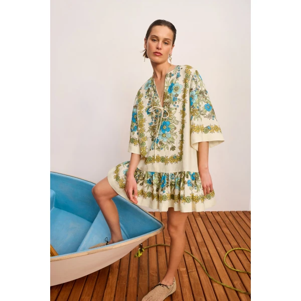 Alemais Sophia Mini Dress, view 6