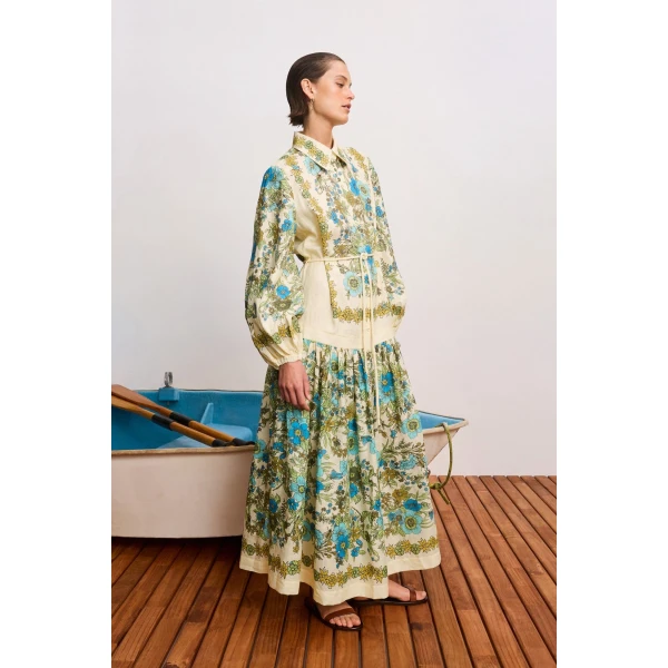 Alemais Sophia Shirtdress Dress, view 3