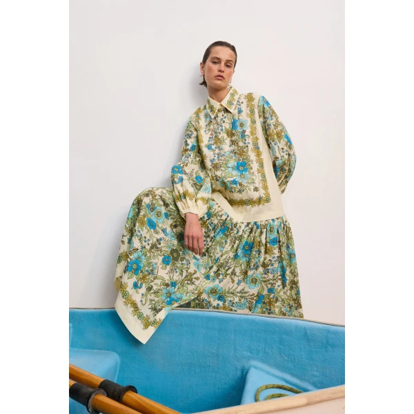 Alemais Sophia Shirtdress Dress, view 6