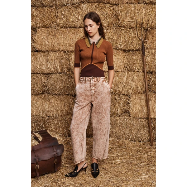 Alemais Wilder Knit Polo, view 2