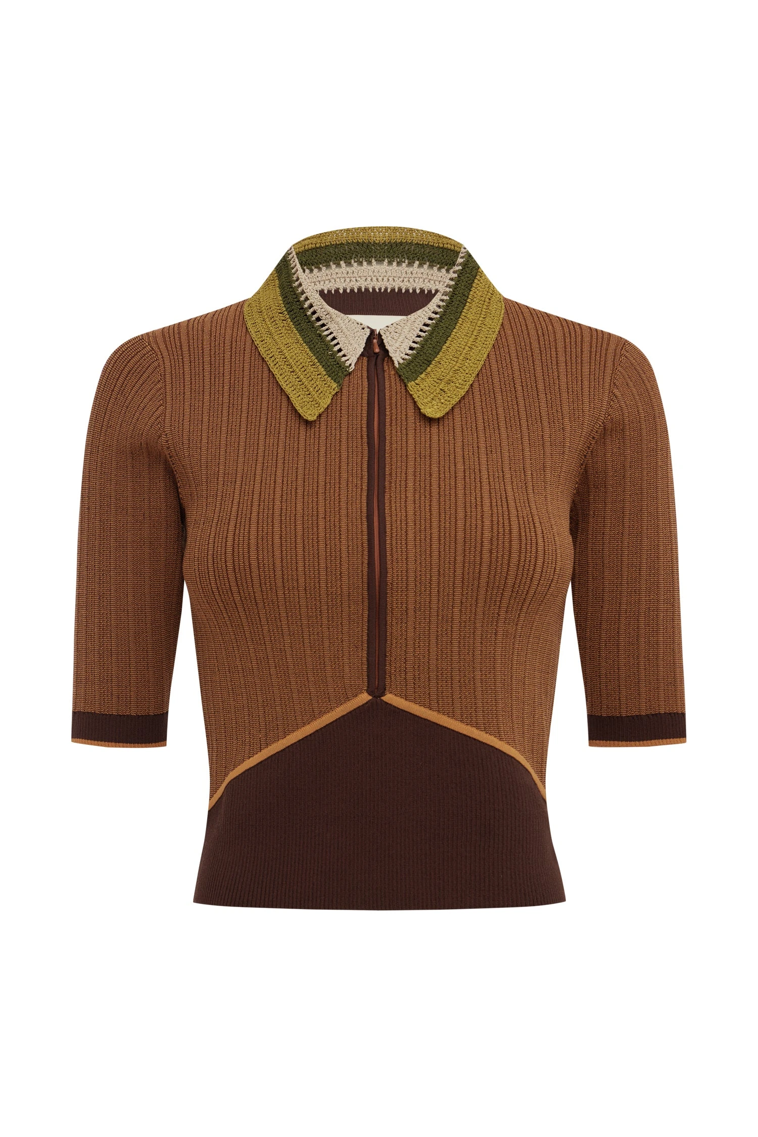 Wilder Knit Polo by Alemais - Knitwear Alemais Wilder Knit Polo
