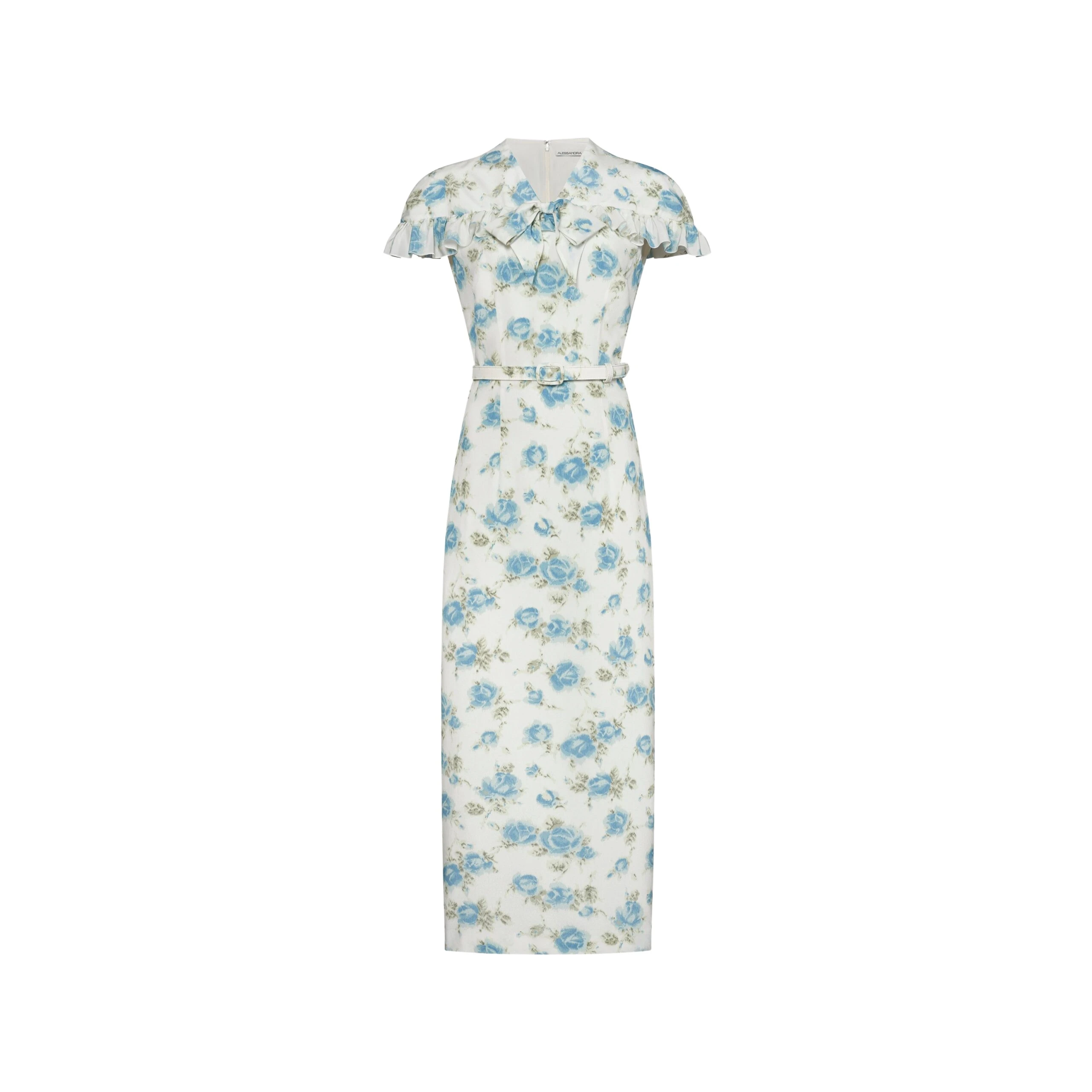 Alessandra-Rich-Floral-Print-Silk-Midi-Dress-in-White-and-Multi-scaled59293_nobg Alessandra Rich Floral-Print Silk Midi Dress in White and Multi