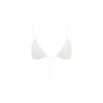 Alex Perry Bikini Top in Lace, White
