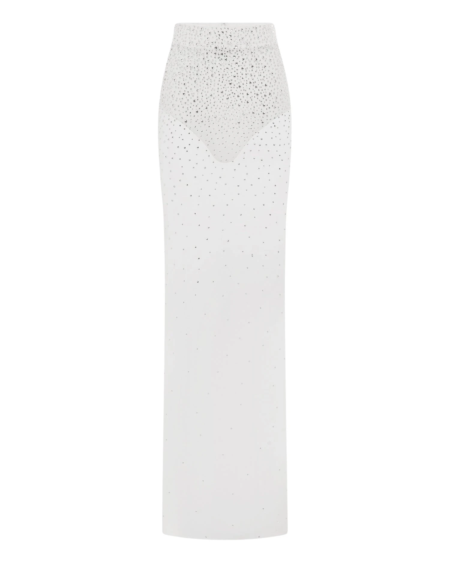 Alex-Perry-Column-Skirt-in-Crystal-Mesh-White54965_nobg Alex Perry Column Skirt in Crystal Mesh, White