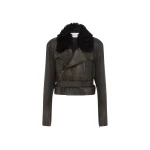 Alex-Perry-Cropped-Biker-Jacket-in-Leather-Dark-Brown26955_nobg Alex Perry Cropped Biker Jacket in Leather, Dark Brown