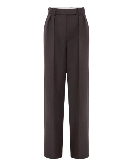 Alex-Perry-Low-Rise-Trouser-in-Wool-Suiting-Espresso51005_nobg Alex Perry Low Rise Trouser in Wool Suiting, Espresso