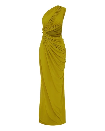 Alex-Perry-One-Shoulder-Draped-Gown-in-Crepe-Jersey-Chartreuse59276_nobg Alex Perry One Shoulder Draped Gown in Crepe Jersey, Chartreuse