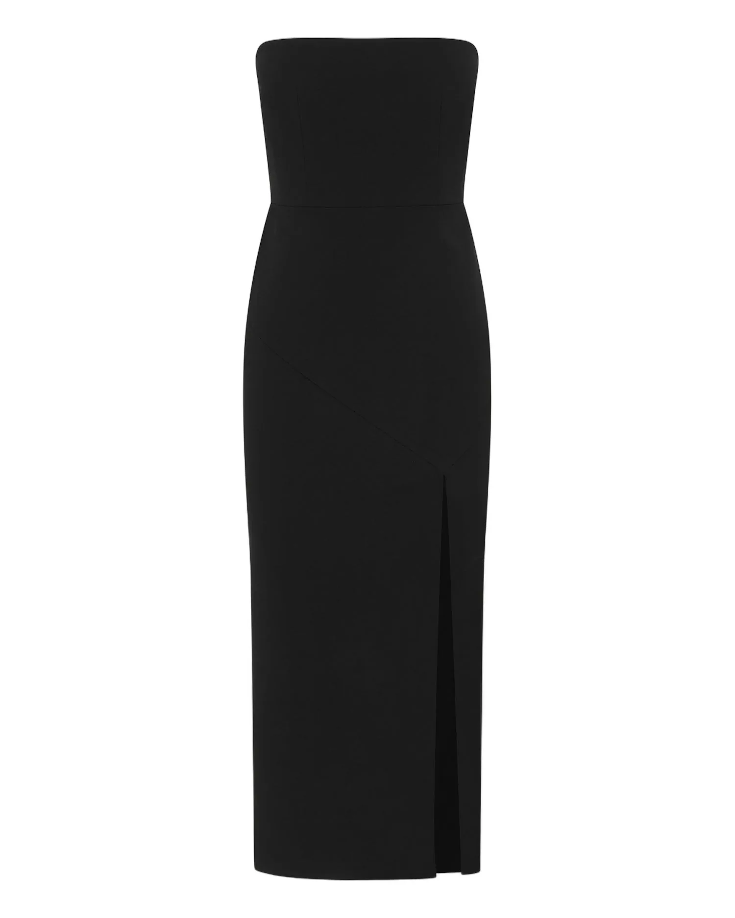 Alex Perry Strapless Dress in Crepe Alex Perry Strapless Dress in Crepe, Black