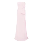 Alex Perry Strapless Gown in Satin Crepe, Powder Pink