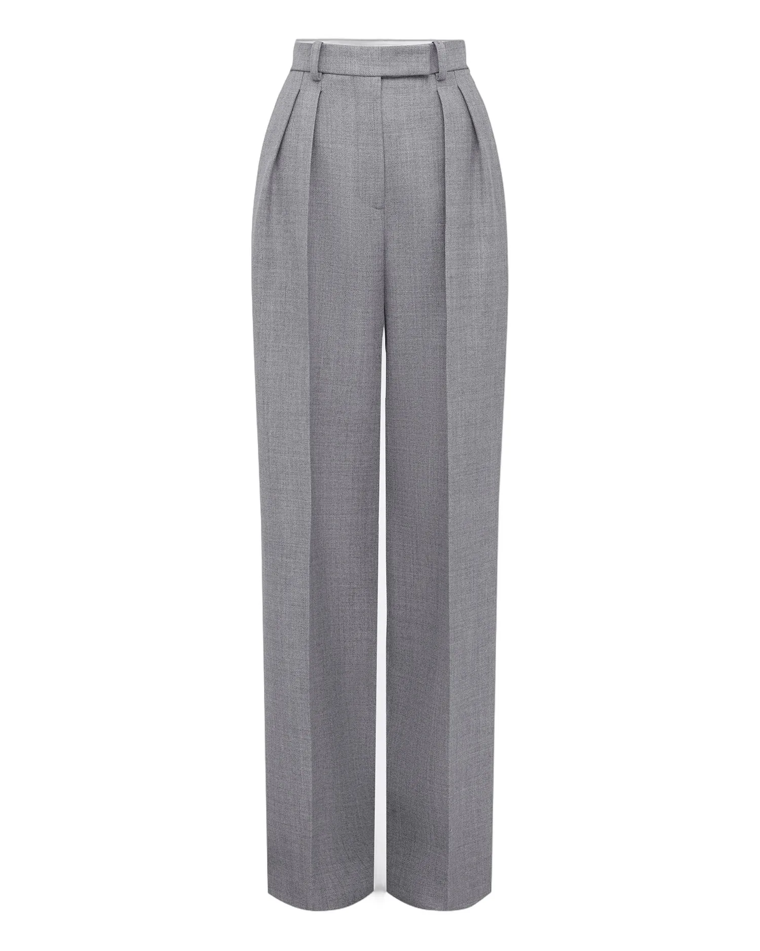 Alex Perry Tailored Trouser in Wool Suiting Alex Perry Tailored Trouser in Wool Suiting, Grey