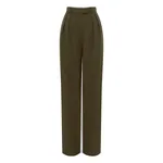 Alex Perry Tailored Trouser in Wool Suiting Alex Perry Tailored Trouser in Wool Suiting, Olive