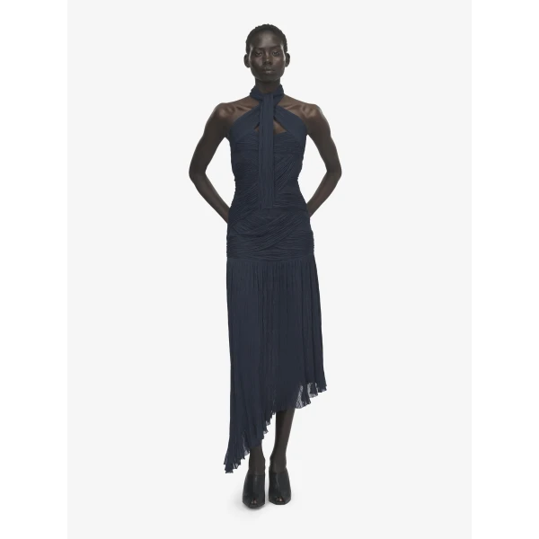 Alexander McQueen Asymmetric Ruched Dress, view 2
