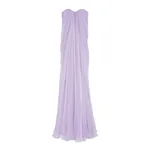 Alexander McQueen Bustier Evening Dress in Lilac
