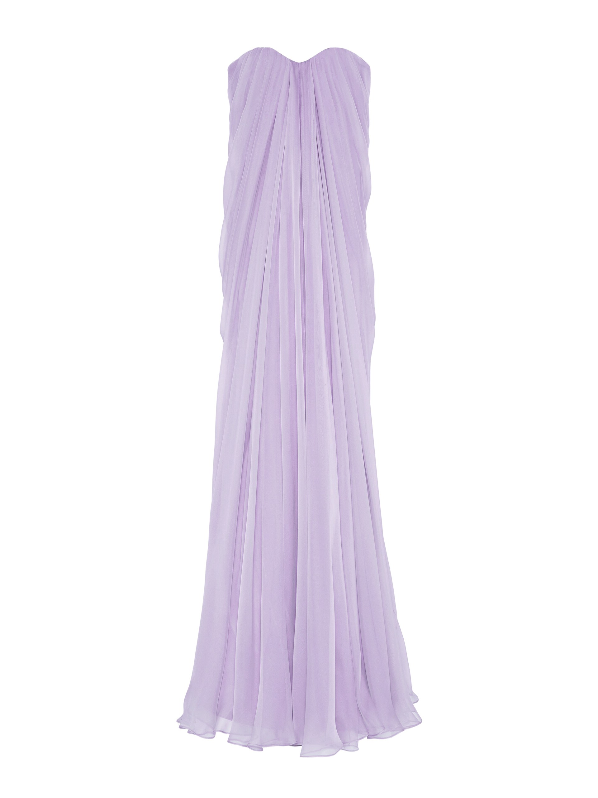 Alexander McQueen Bustier Evening Dress in Lilac