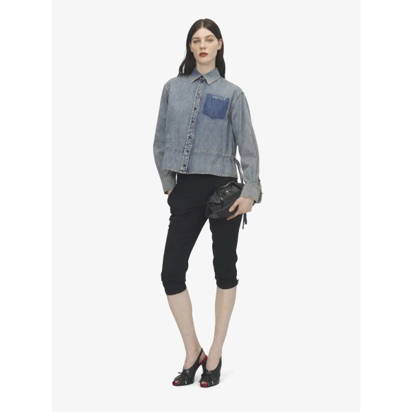 Alexander McQueen Chambray Shirt Jacket, view 2