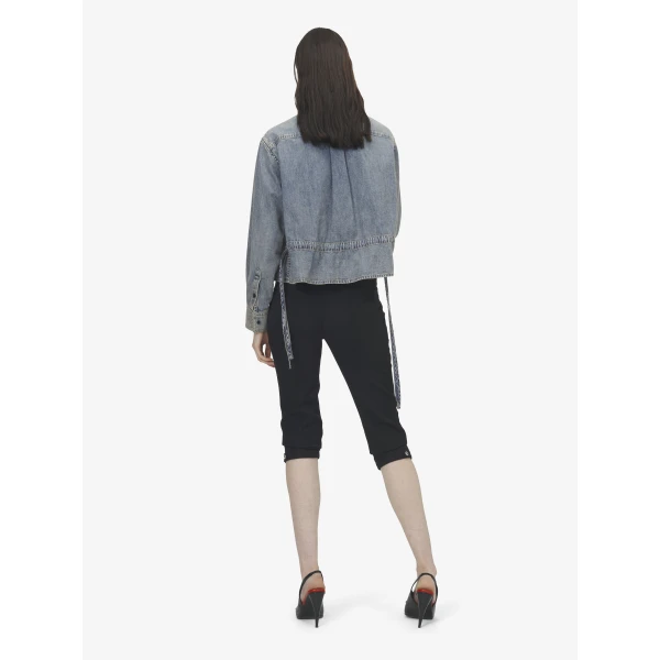 Alexander McQueen Chambray Shirt Jacket, view 4