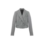Alexander McQueen Cropped Double-breasted Jacket