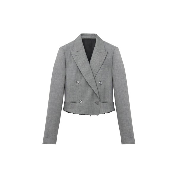Alexander McQueen Cropped Double-breasted Jacket