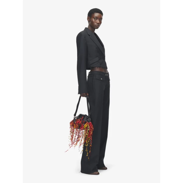 Alexander McQueen Cropped Single-Breasted Jacket, view 3