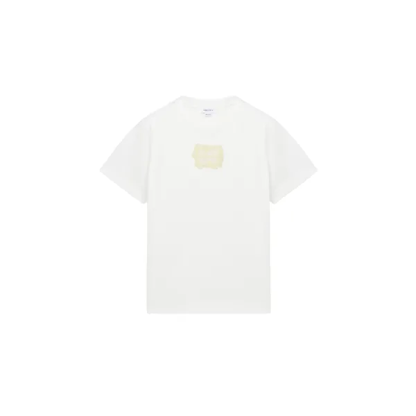 Alexander McQueen Embroidered Logo Patch T-shirt Top
