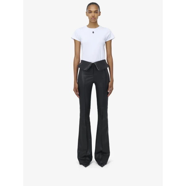 Alexander McQueen Embroidered Skull T-Shirt Top, view 2