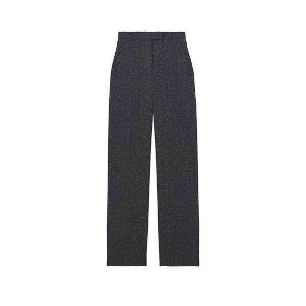 Alexander McQueen Flecked Pinstripe Tailored Trousers