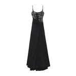 Alexander McQueen Floral Embroidery Evening Dress