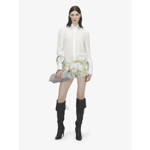 Alexander McQueen Floral Embroidery Shirt, view 2