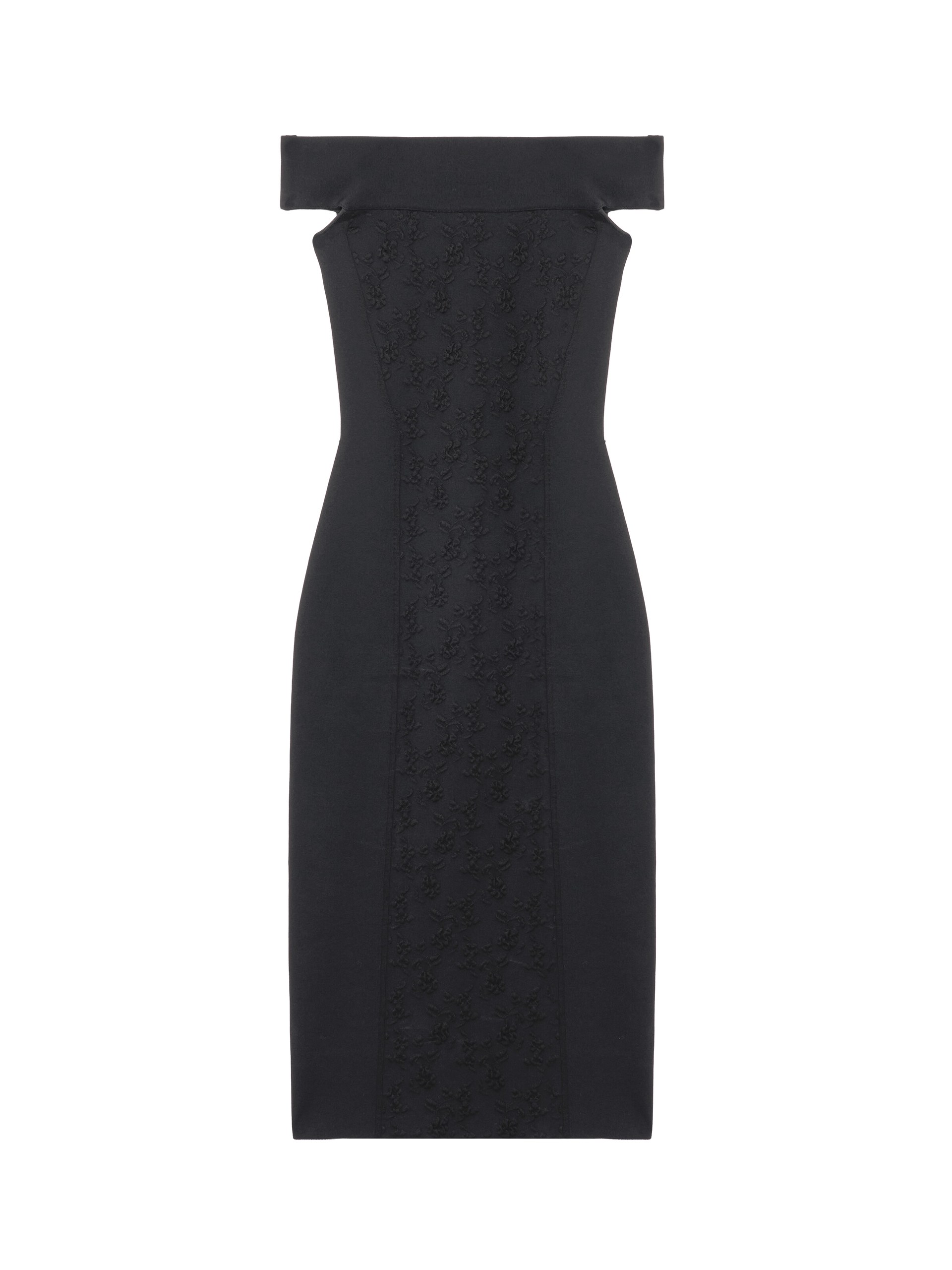 Alexander McQueen Floral Jacquard Pencil Dress