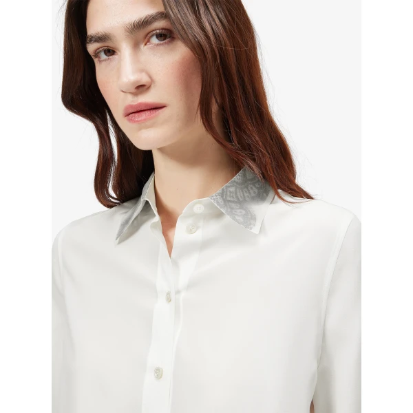 Alexander McQueen Floral Lace Detail Shirt, view 5