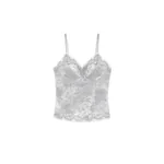 Alexander McQueen Floral Lace Organza Top
