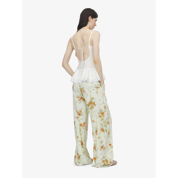 Alexander McQueen Floral Pyjama Trousers, view 4