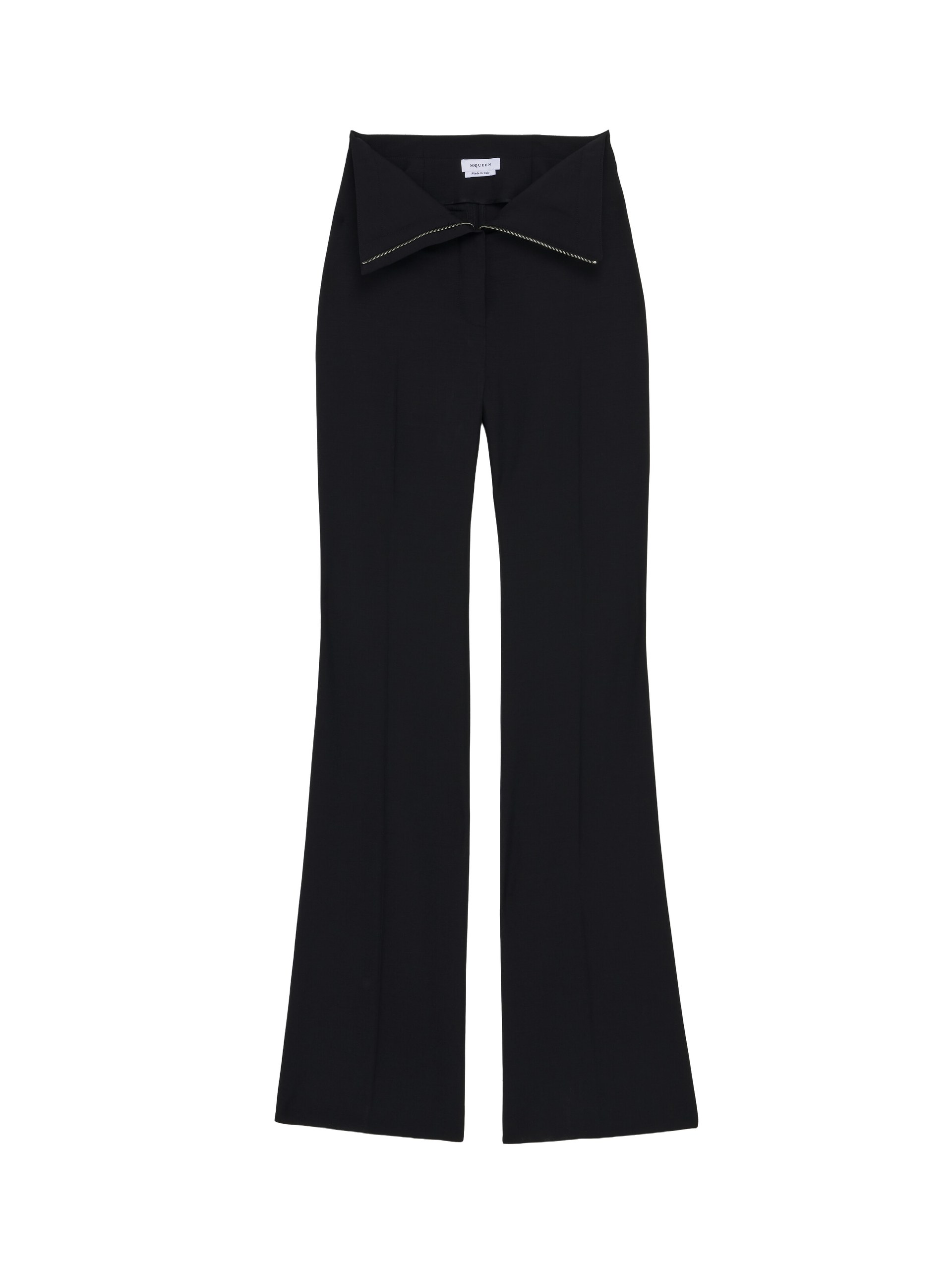 Alexander McQueen Fold Over Waist Trousers