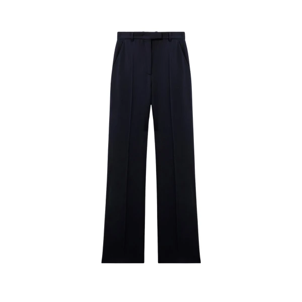 Alexander McQueen High-waisted Tailored Trousers in Indigo