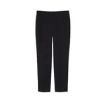 Alexander McQueen Leaf Crepe Cigarette Trouser in Black