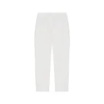 Alexander McQueen Leaf Crepe Cigarette Trouser in Light Ivory