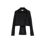 Alexander McQueen Light Tweed Cropped Jacket