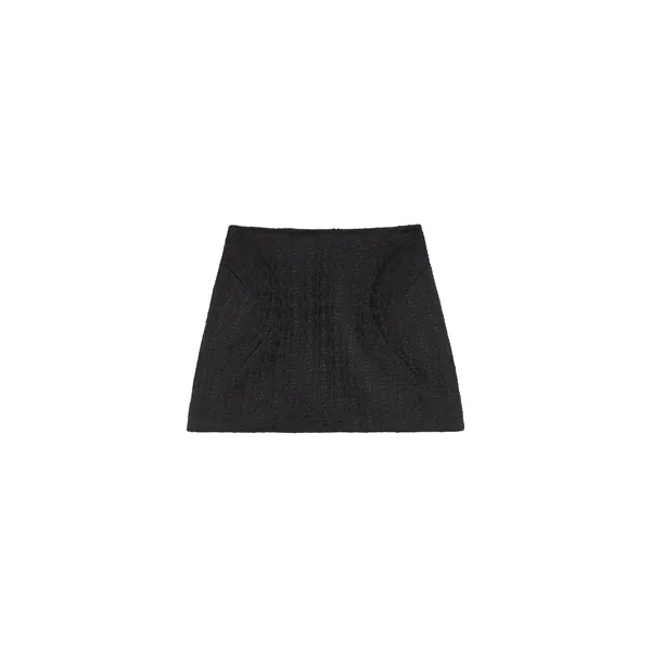 Alexander McQueen Light Tweed Mini Skirt