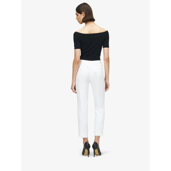 Alexander McQueen Off-The-Shoulder Knit Top, view 4