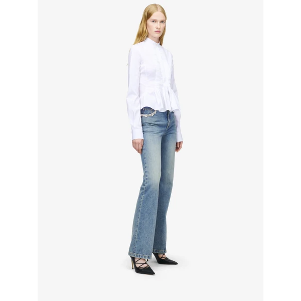 Alexander McQueen Peplum Shirt, view 3