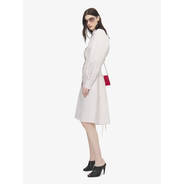 Alexander McQueen Pinstriped Shirt Dress, view 3