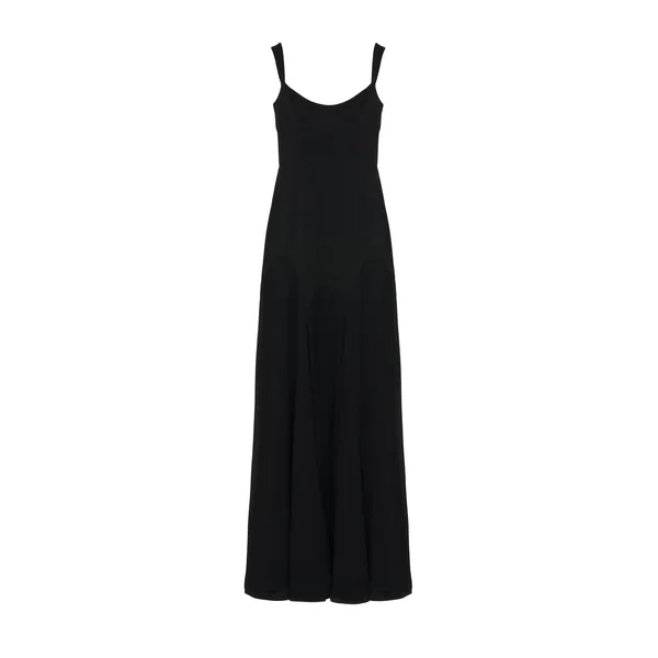 Alexander McQueen Satin Evening Dress