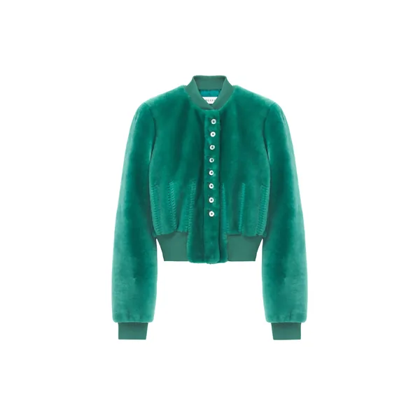 Shearling Bomber Jacket